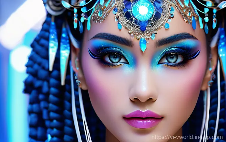 가상 패션쇼에 적합한 아바타 스타일링 - **Prompt 2: Metaverse Fashion Mix & Match Ensemble with Dynamic Accessories**
    A group of diverse...